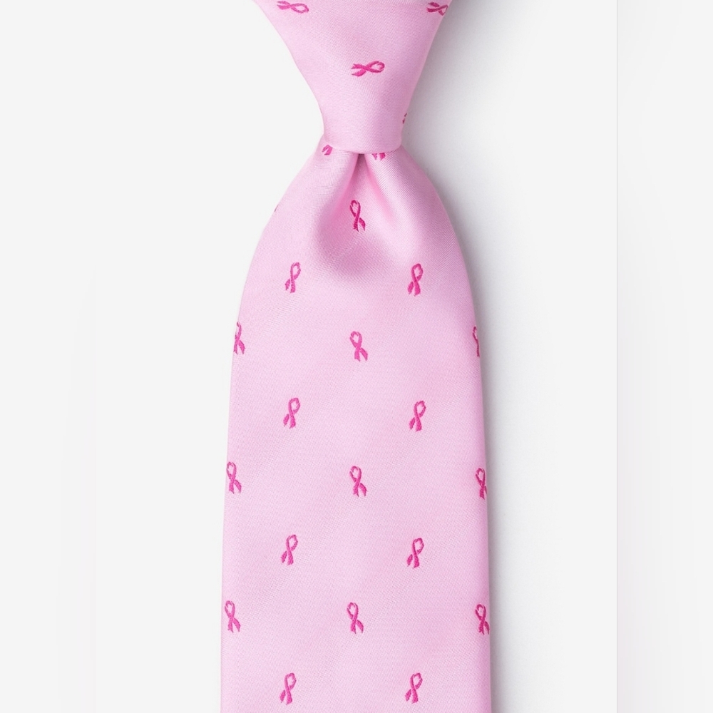 Breast Cancer Ribbon by Wild Ties‎